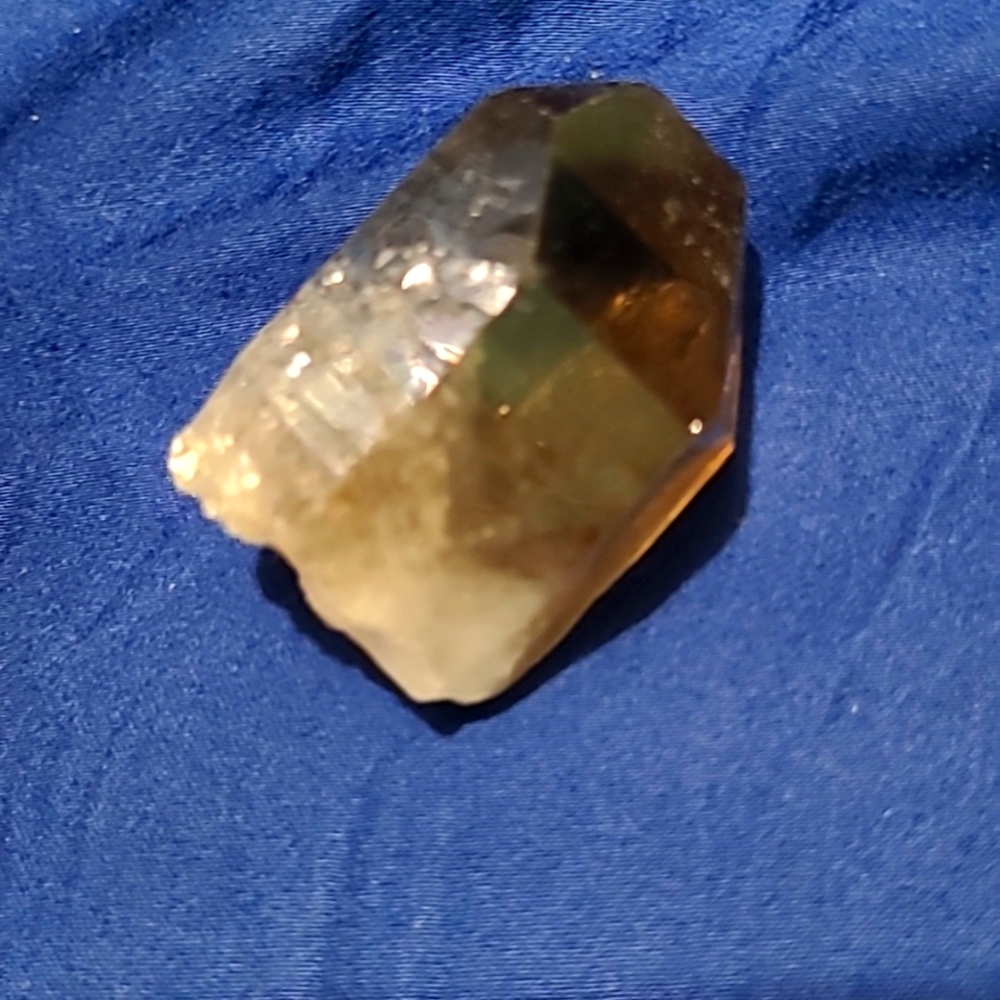 Smoky quartz crystal